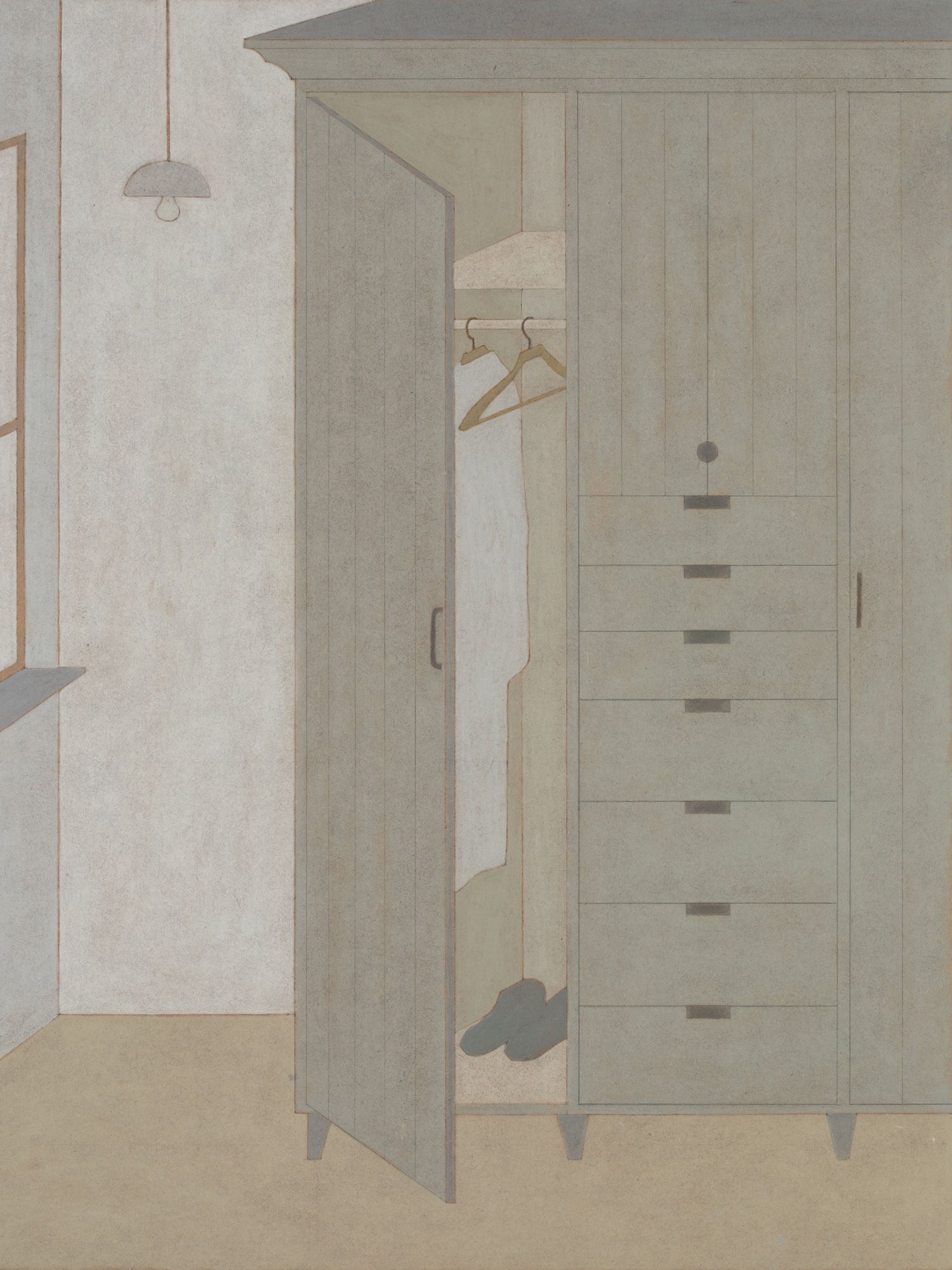 painting of a wardrobe from Norrgavel