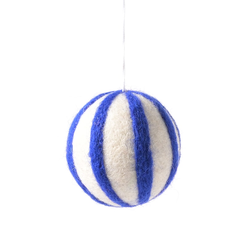 Christmas Ornament Blue & White