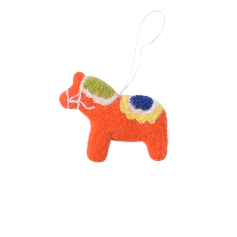 Christmas Ornament Dala Horse 