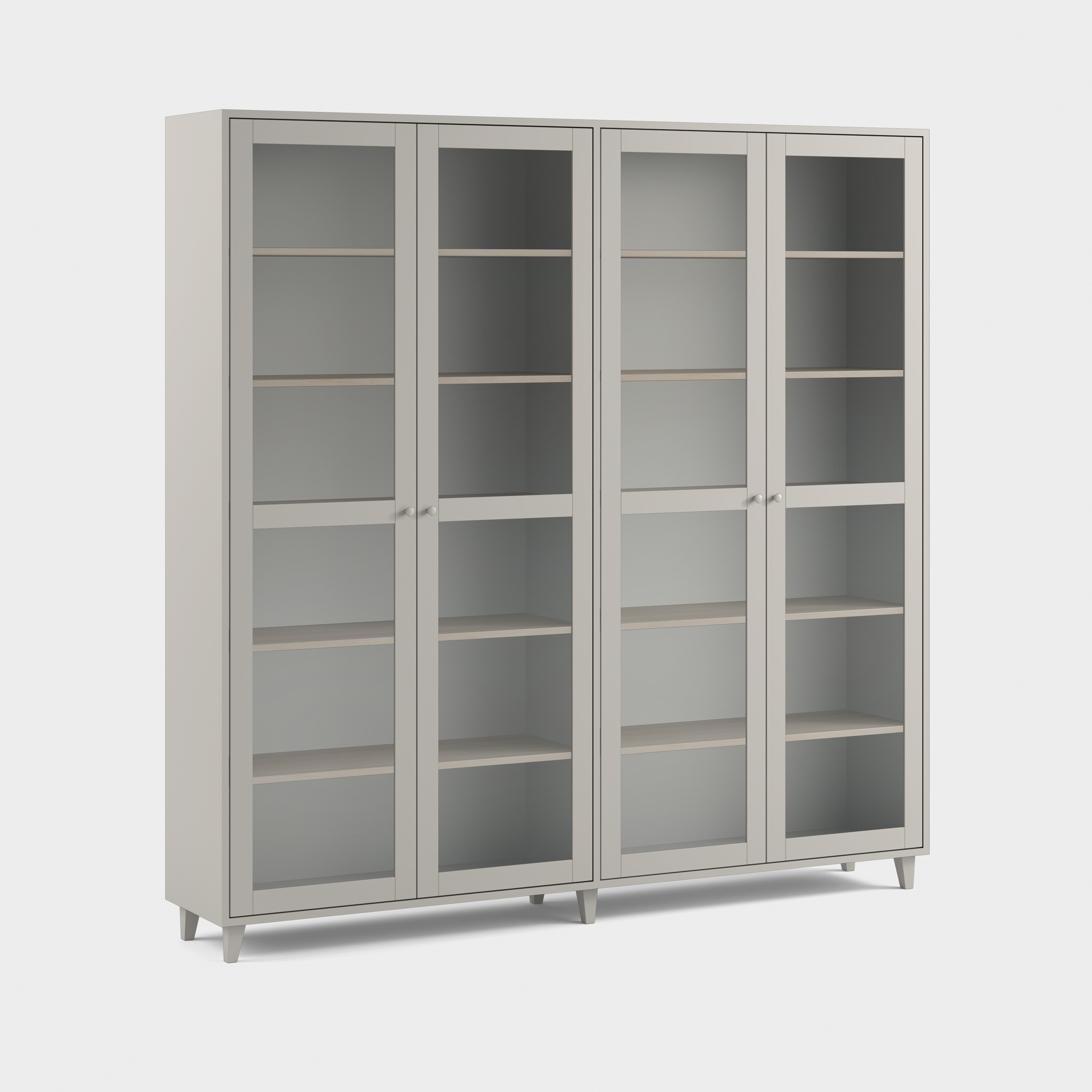 Massiv display cabinet H10/M22