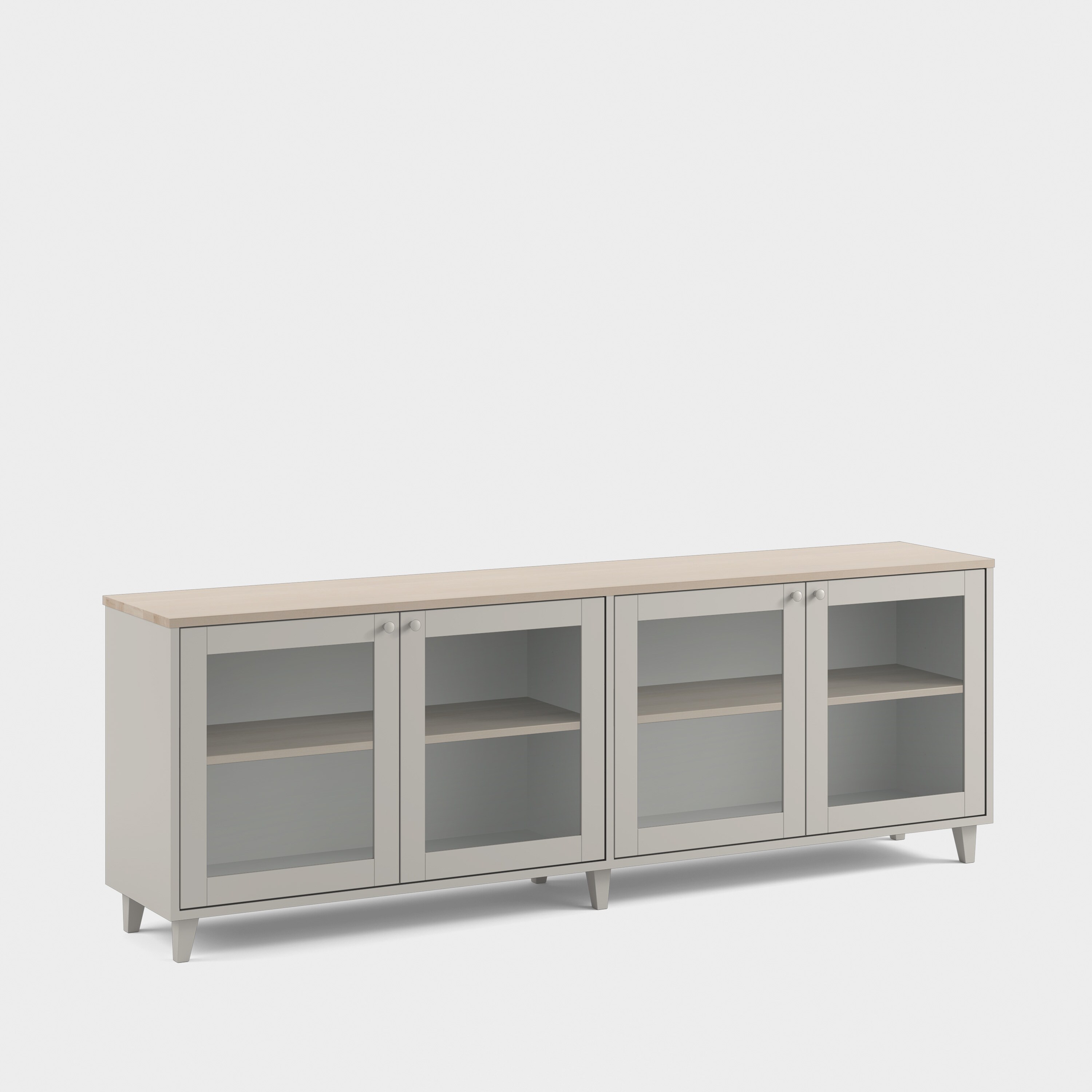 Massiv display cabinet H3/M22