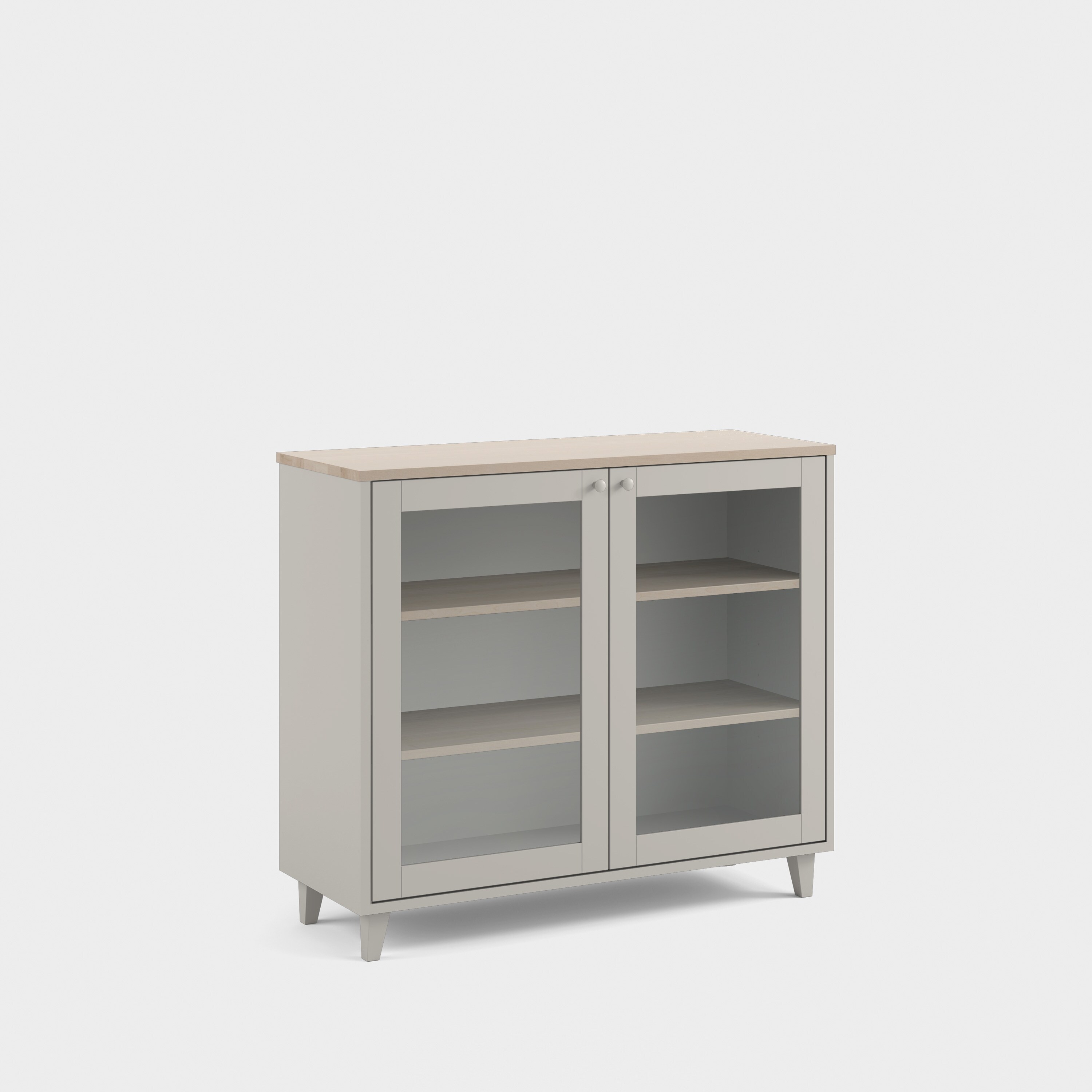 Massiv display cabinet H4/M2