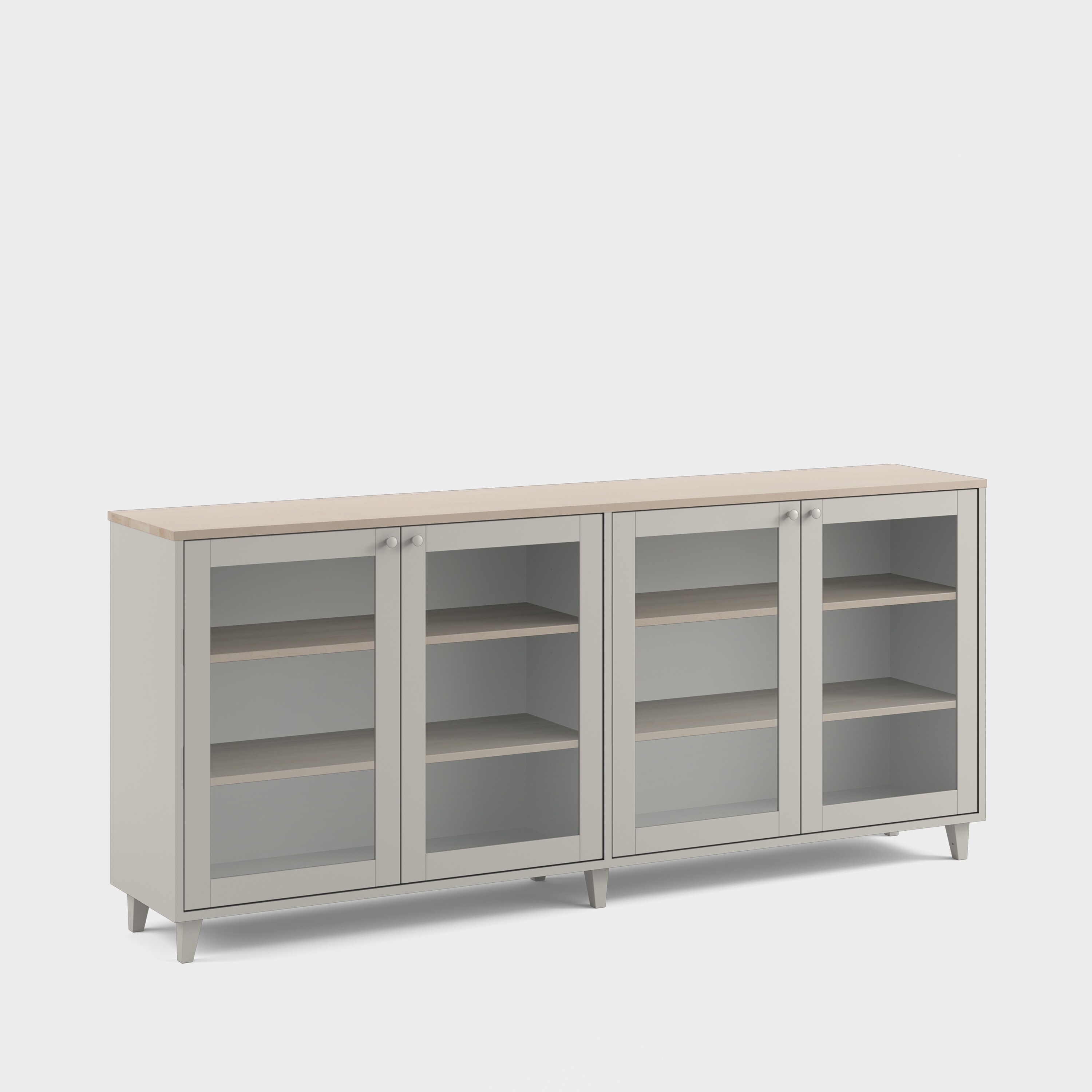 Massiv display cabinet H4/M22