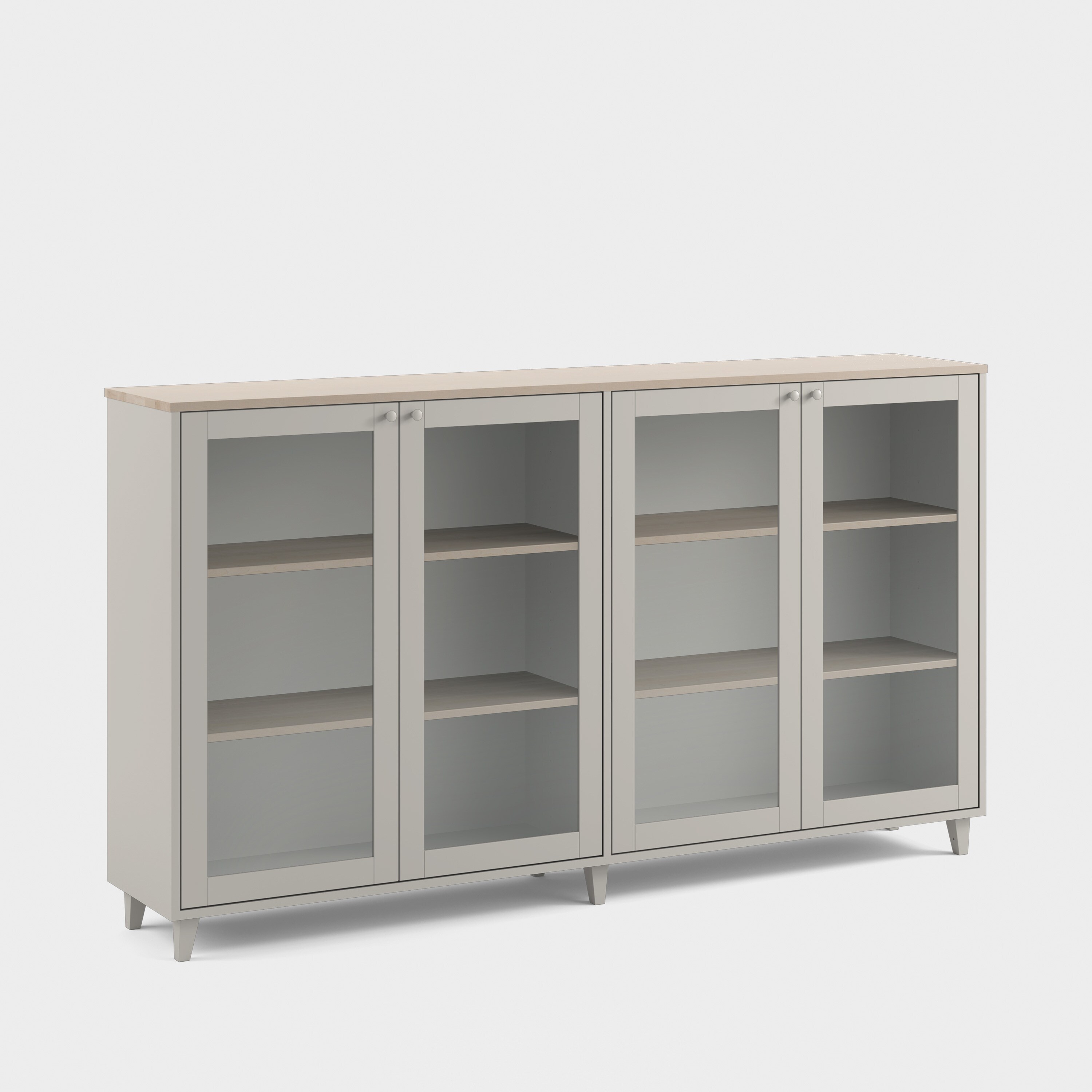 Massiv display cabinet H5/M22