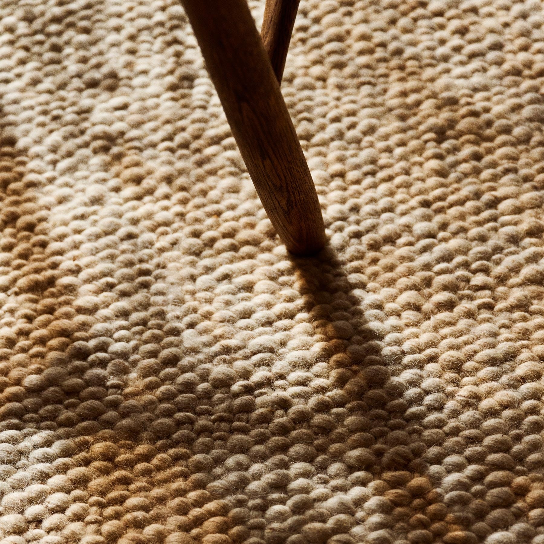 Rug Sample Chunky ivory