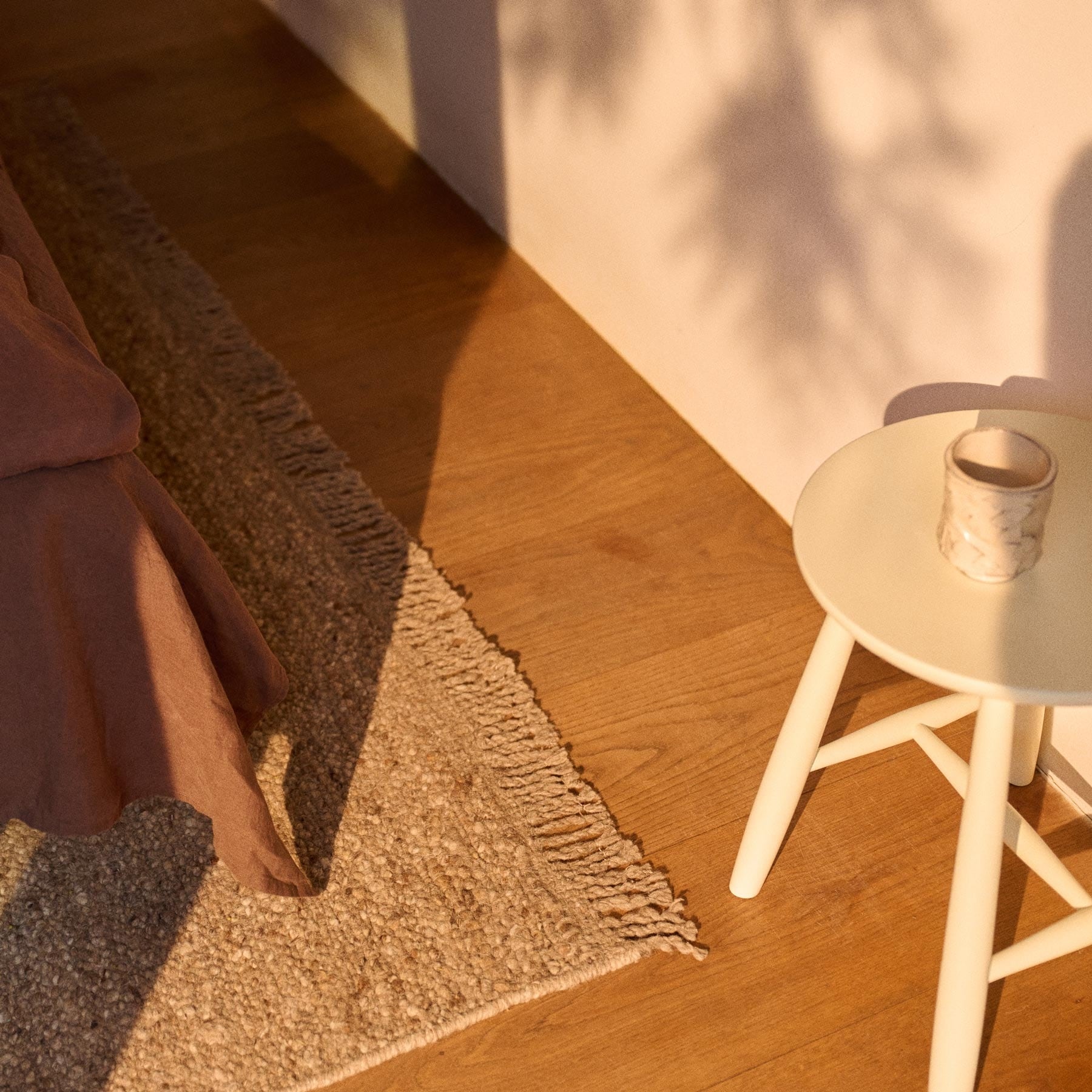 Rug Sample Slub brown