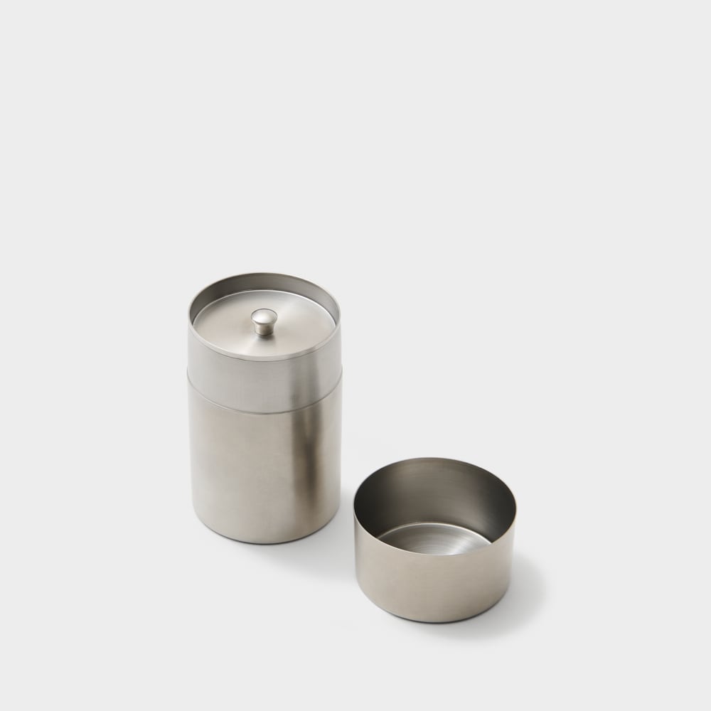 Tea canister stainless steel high