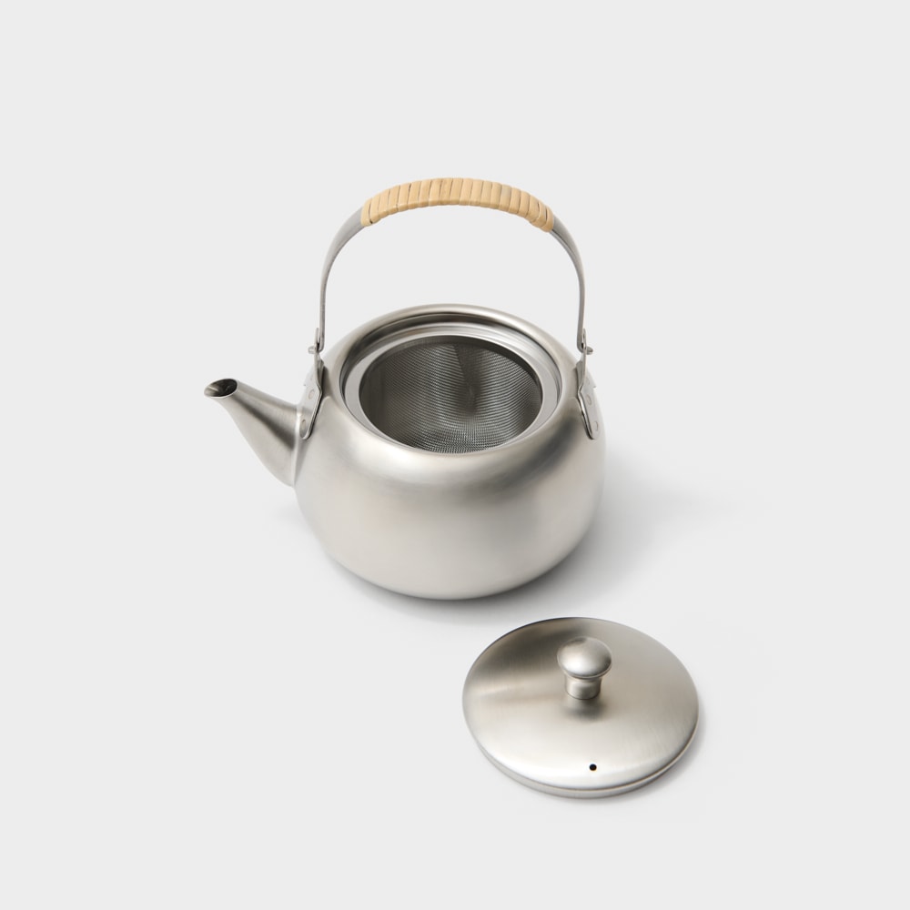 Teapot stainless steel high