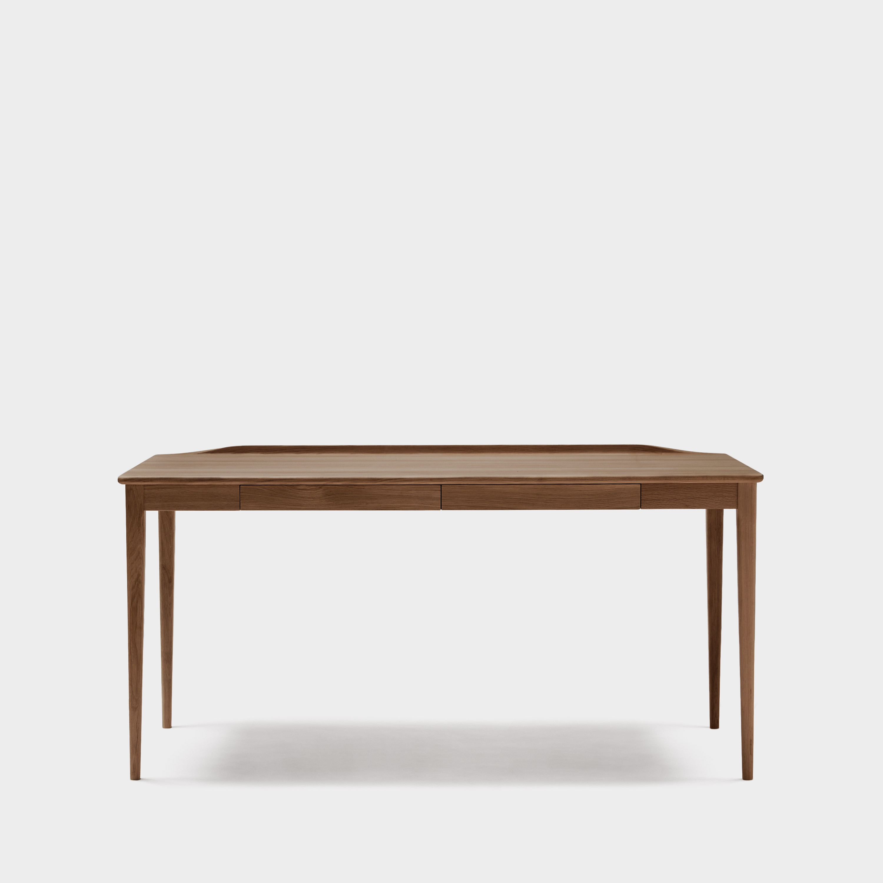 Fine-Edged Desk Oak 72x152 cm