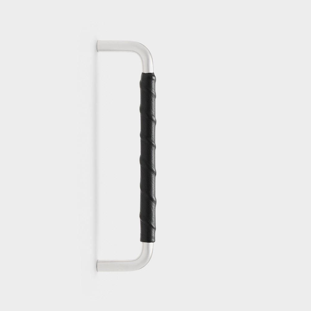 Leather-coated handle