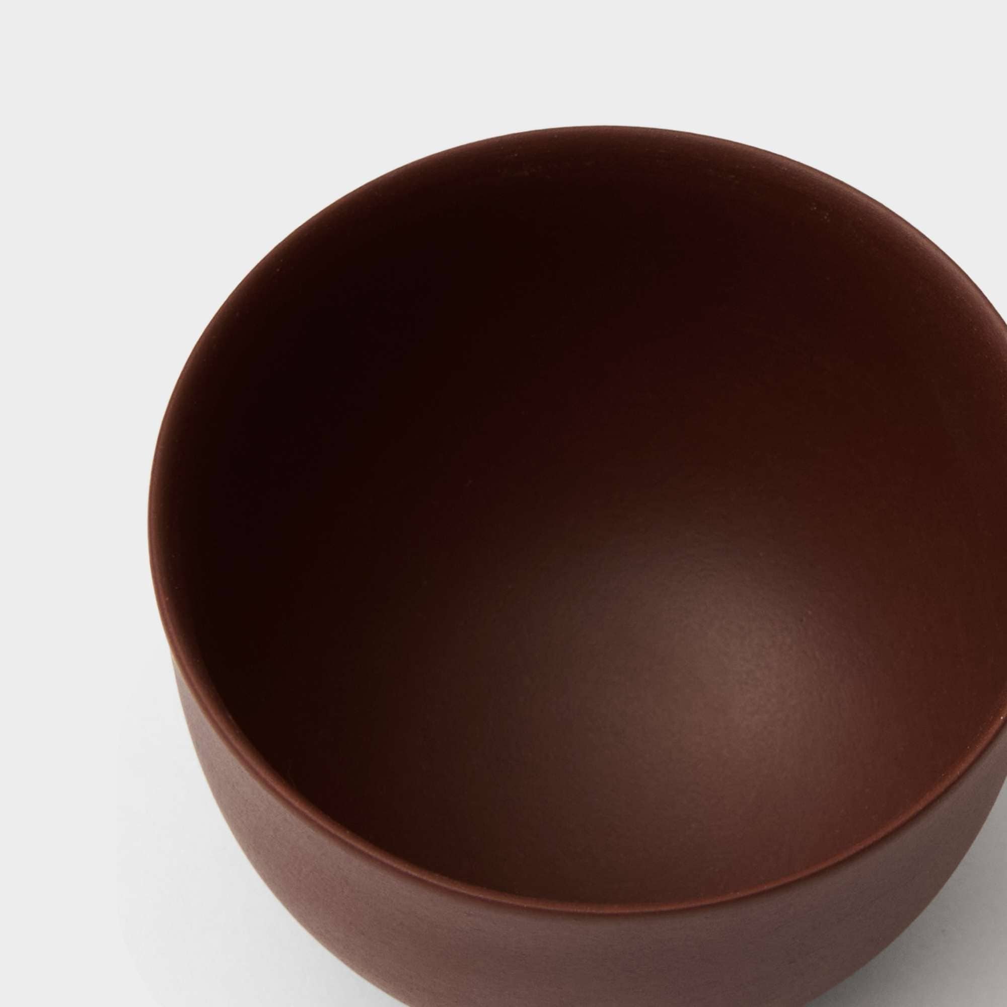 Cup Round brown 15 cl