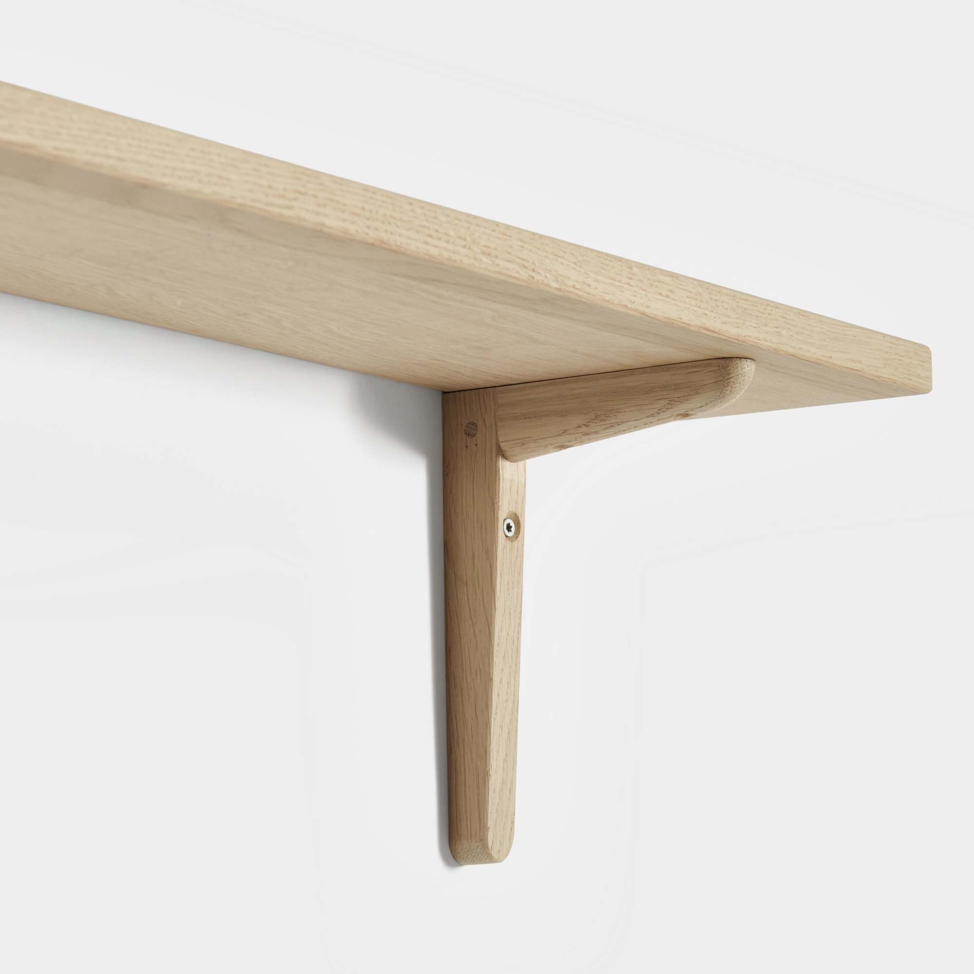 Bracket Rounded-straight Oak
