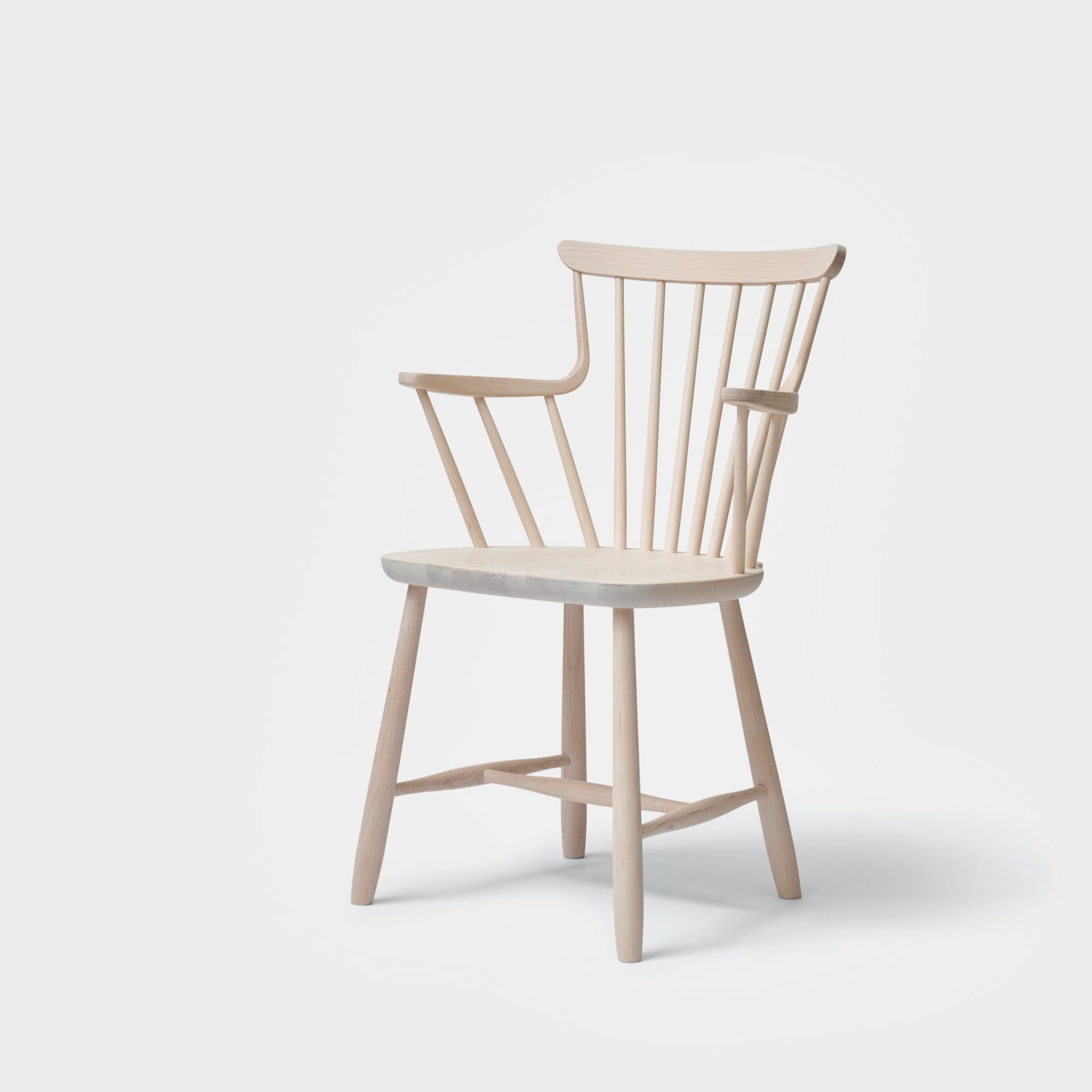 Pinn armchair Birch