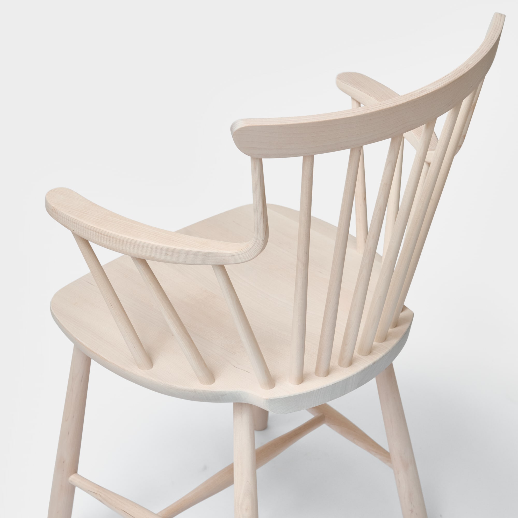 Pinn armchair Birch