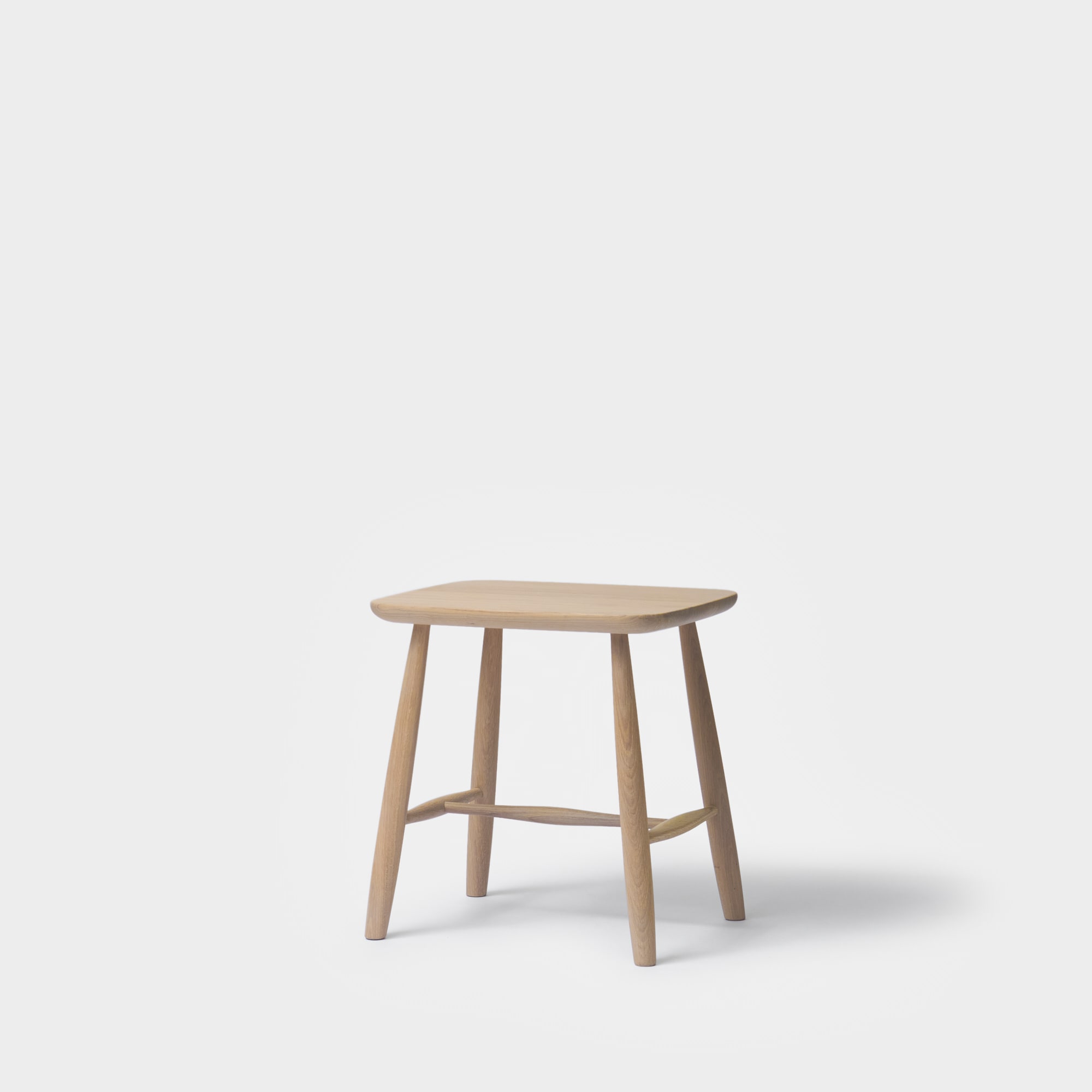 Pinn stool straight Oak