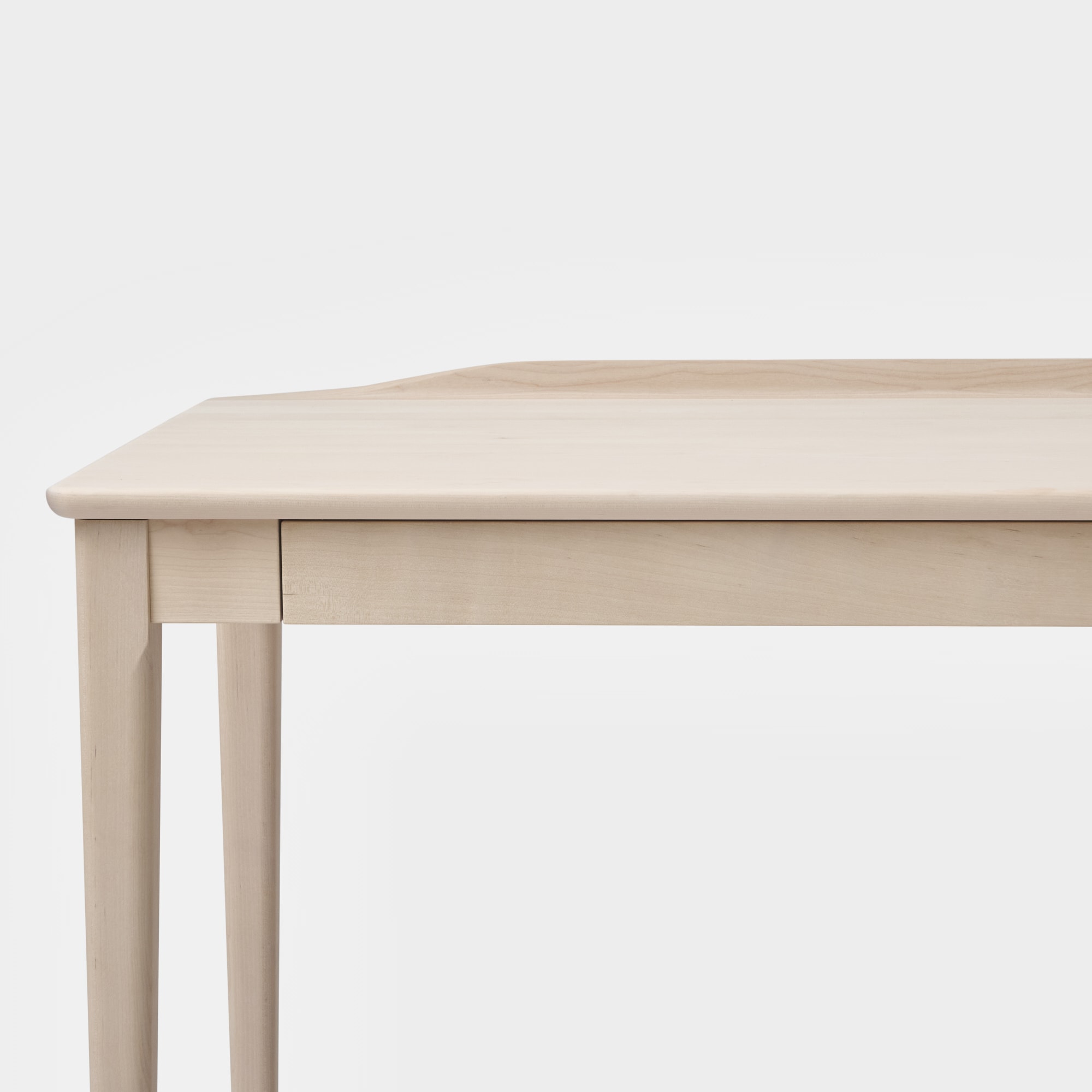 Fine-Edged Desk Birch 53x123 cm