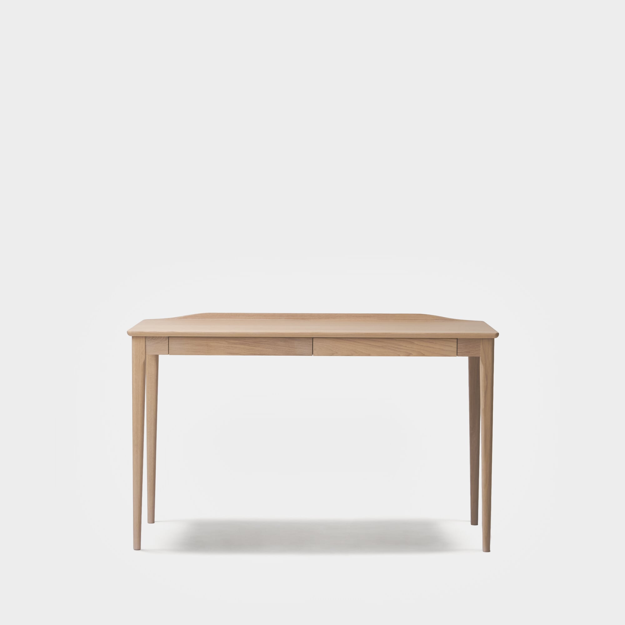 Fine-Edged Desk Oak 53x123 cm