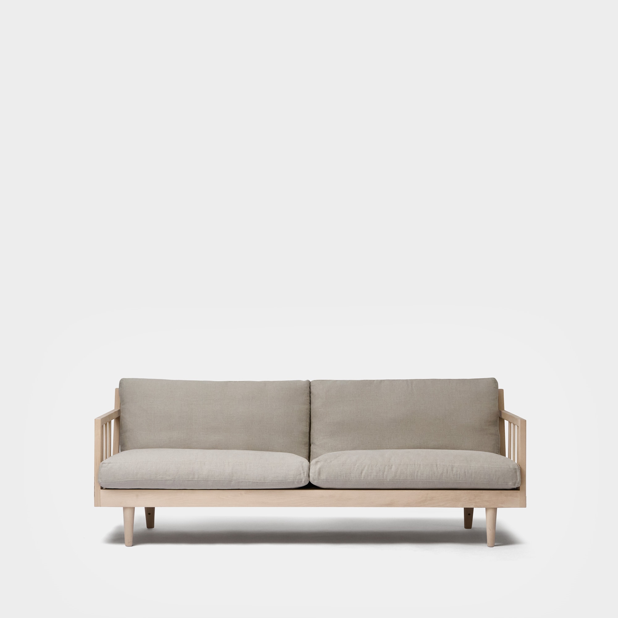 Wooden sofa Straight