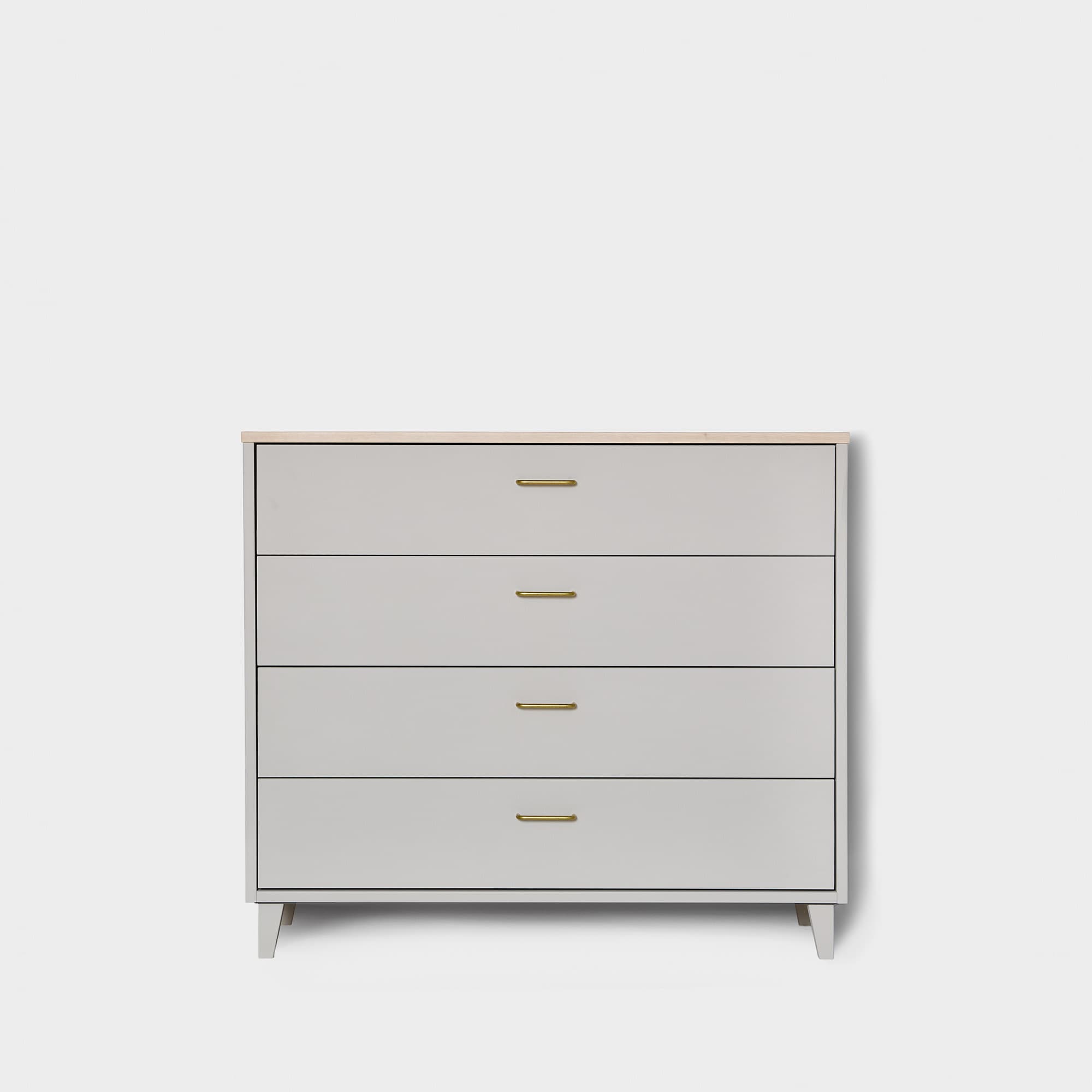 Massiv chest of 4 drawers H4/M2