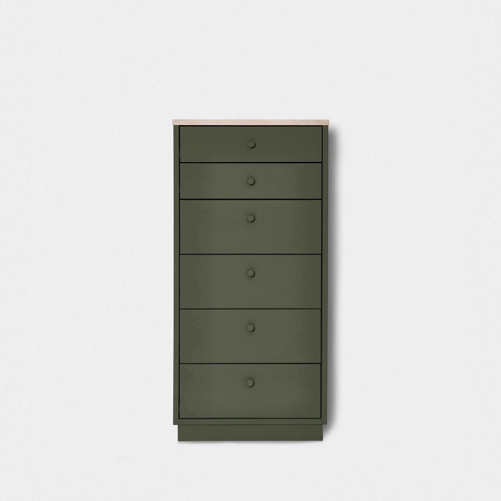 Massiv chest of 6 drawers H5+/M1
