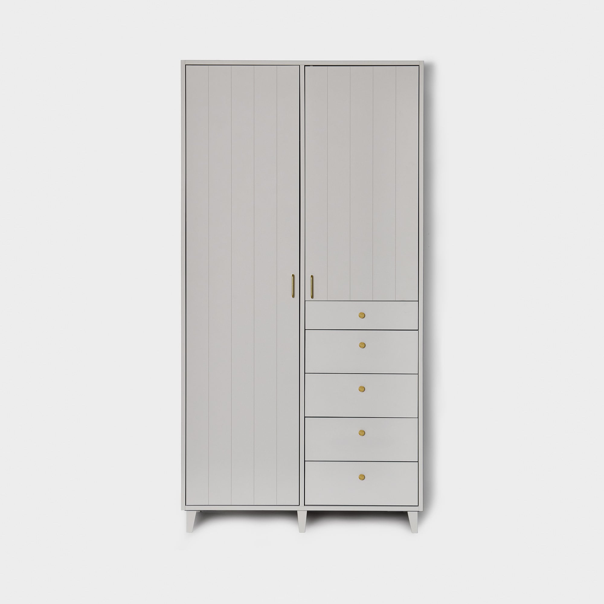 Massiv wardrobe with drawers H10/M11, 58 cm