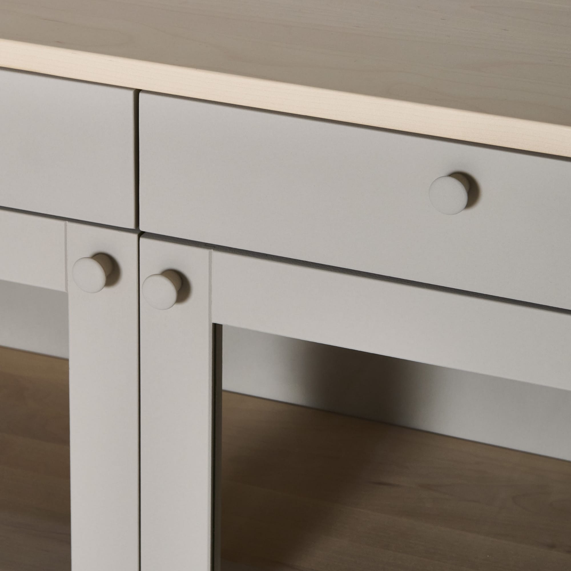 miniMassiv cabinet with 2 drawers H3+/M2
