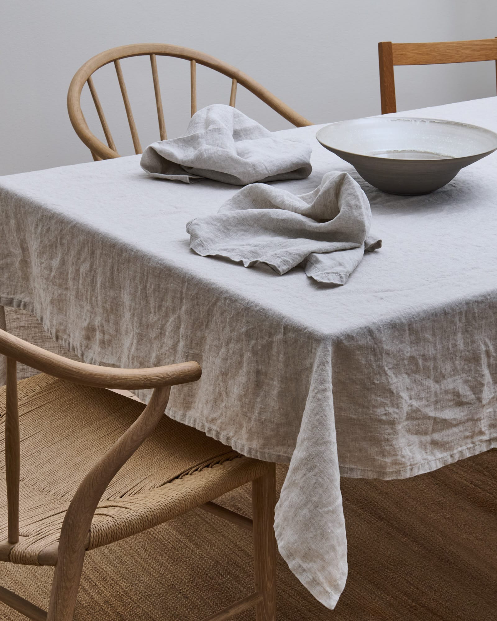 Armchair China-Windsor Oak white oil