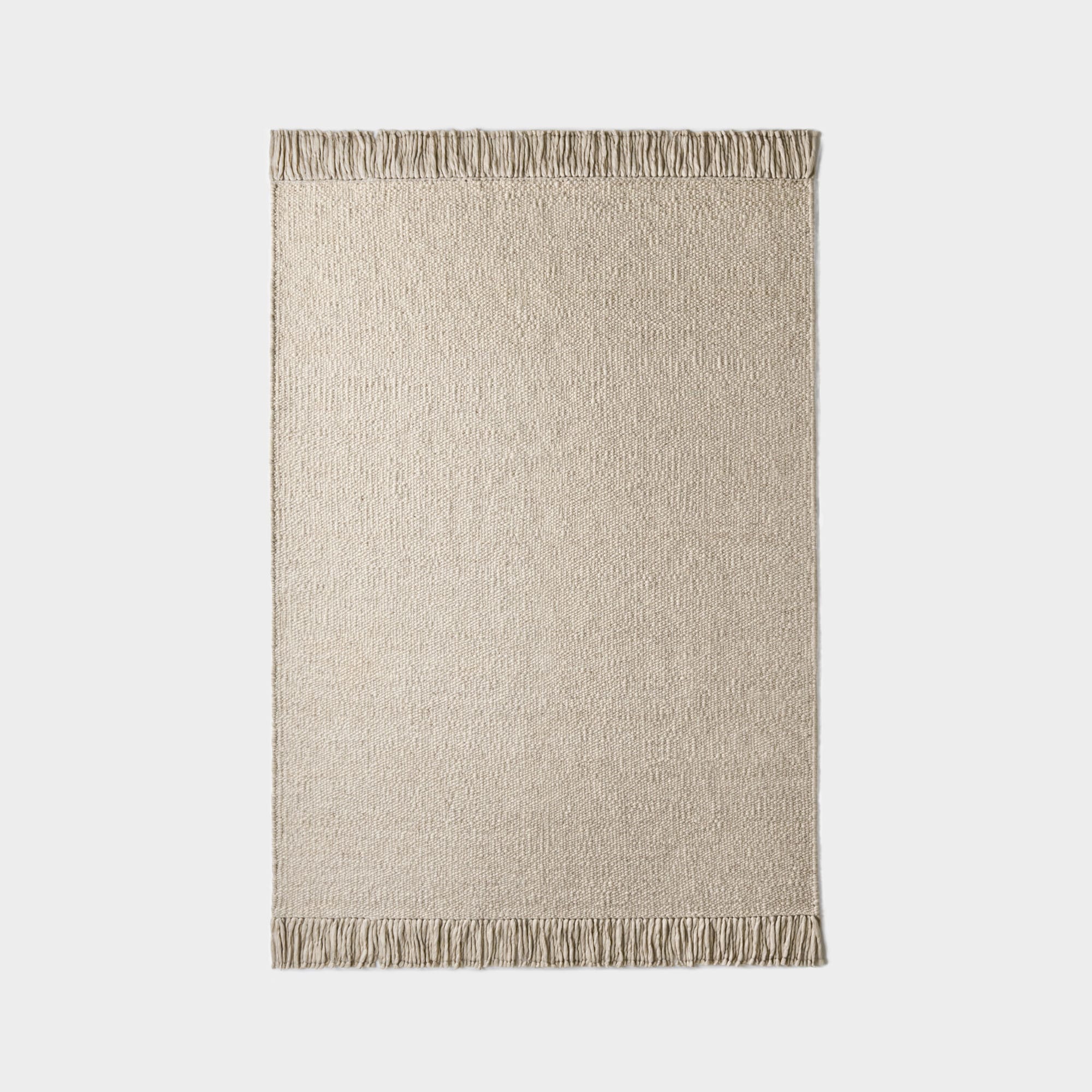 Rug Sample Chunky ivory