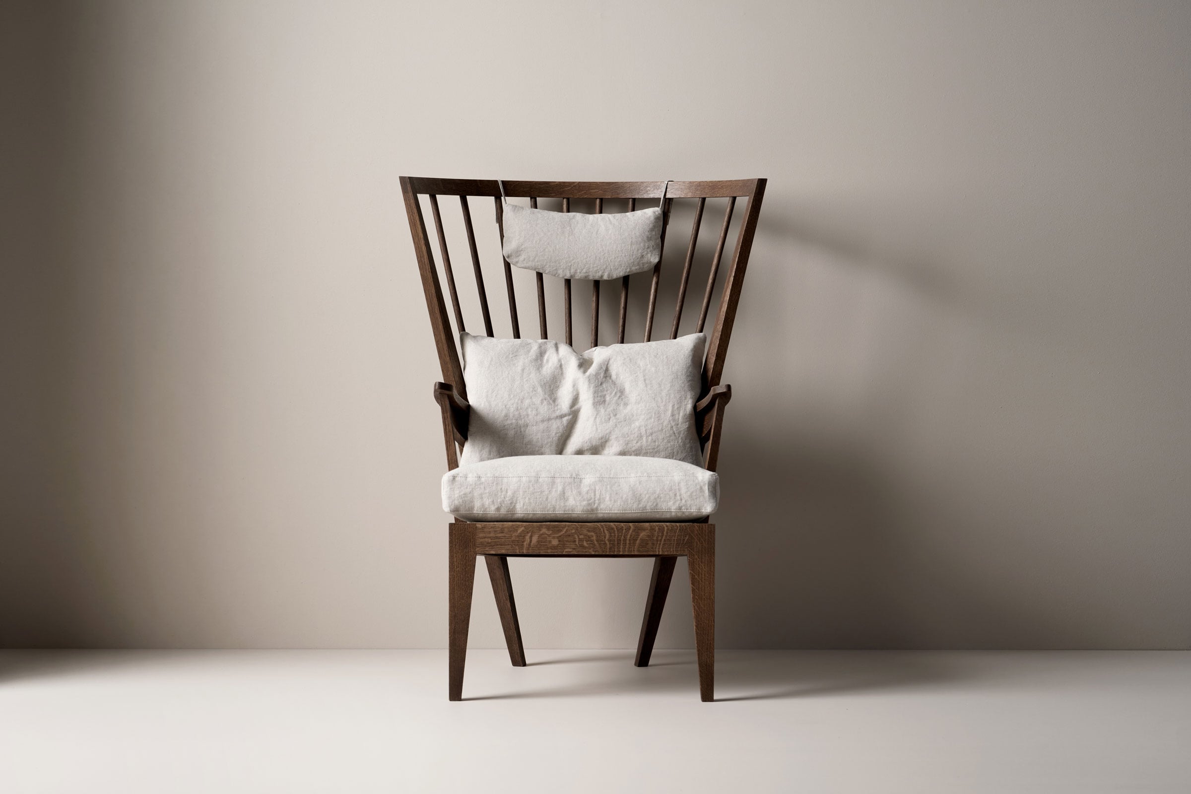 Wooden armchair