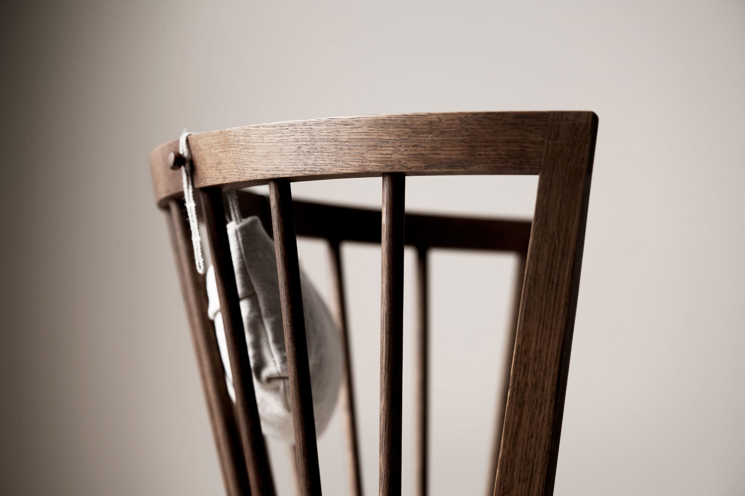 Wooden armchair