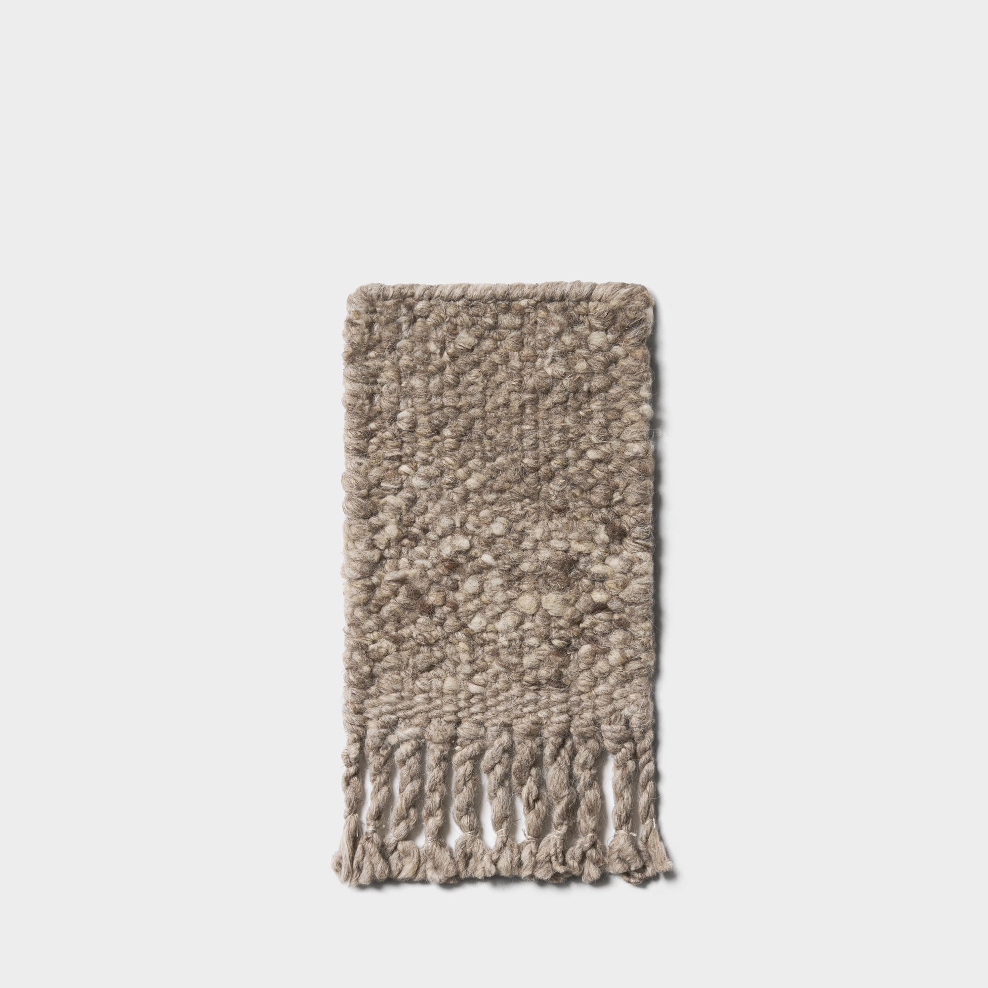 Rug Sample Slub brown