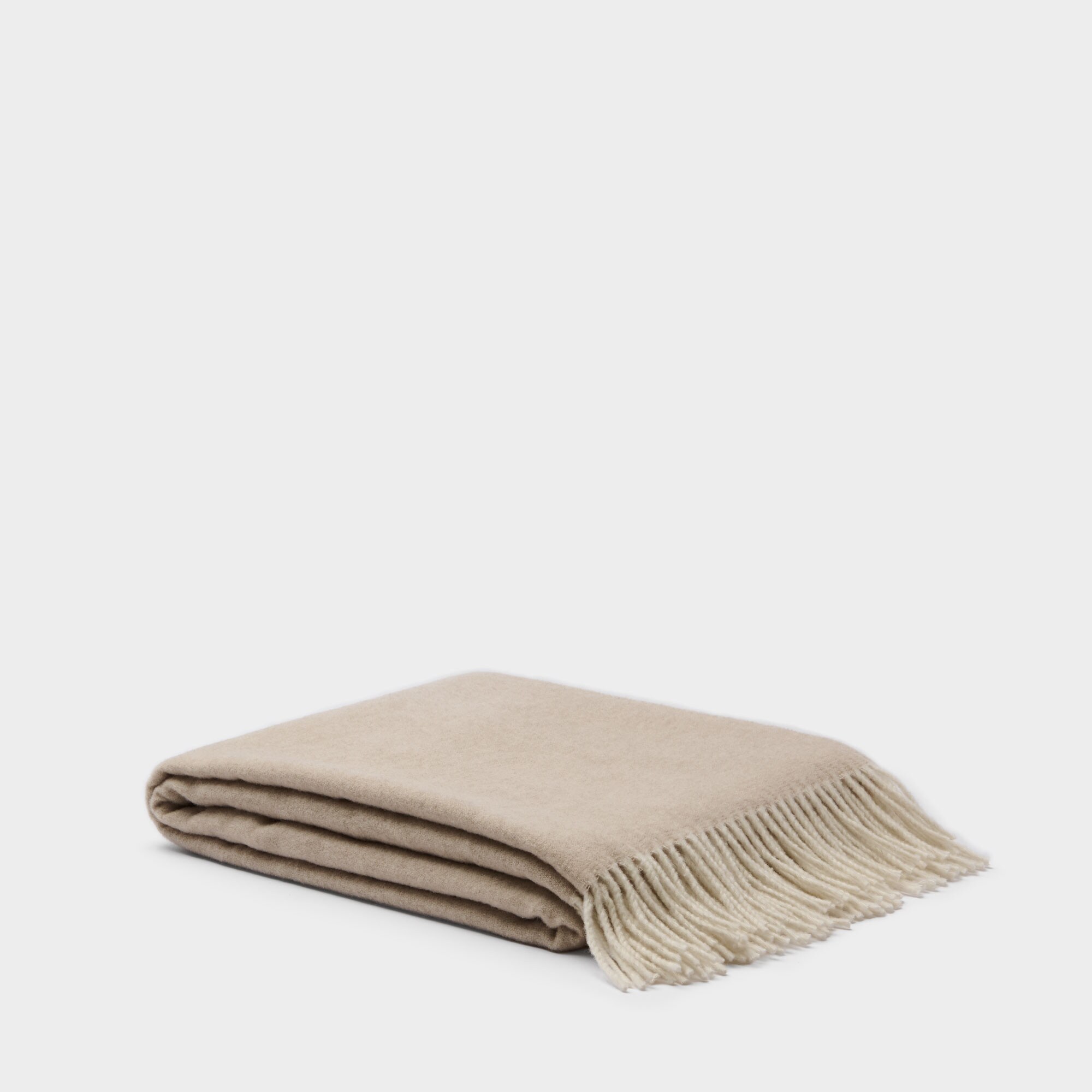Blanket wool/cachmere Oatmeal